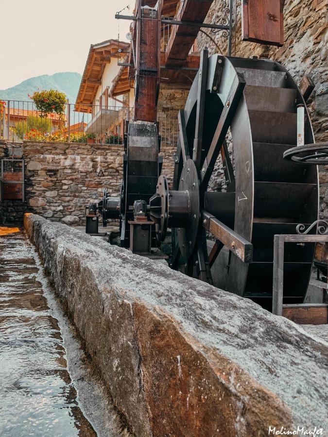 Il Fienile - Lake Como Heritage Home In Molino Maufet Watermill - Lake View Terrace كوليكو المظهر الخارجي الصورة