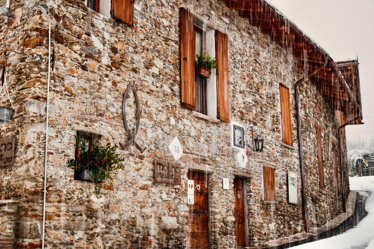 Il Fienile - Lake Como Heritage Home In Molino Maufet Watermill - Lake View Terrace كوليكو المظهر الخارجي الصورة